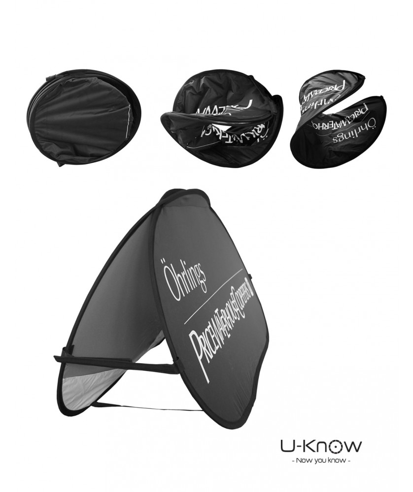 Supports de communication - Structure recto-verso + sac de transport | PRINTECOM