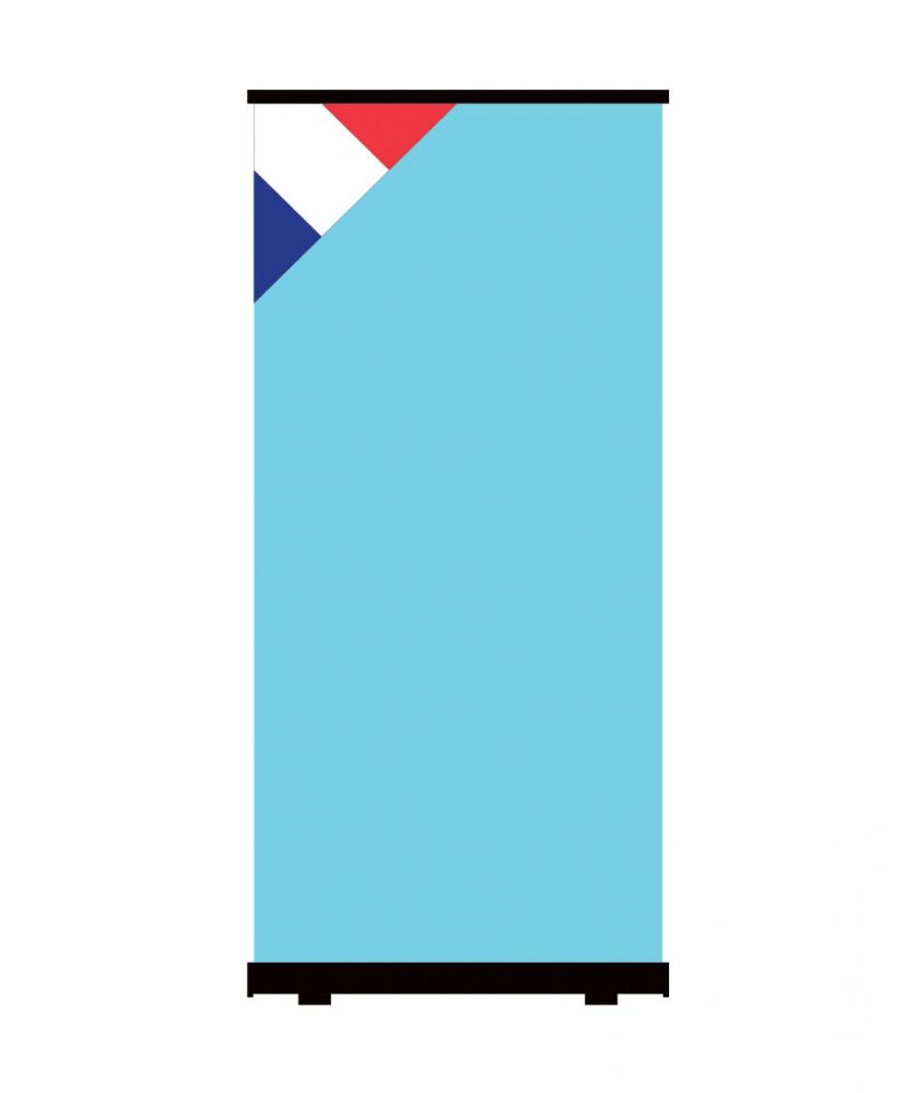 Kakémonos, X-Banners et Enrouleurs - Affiche publicitaire bâche M1 440 g/m² 80 x 200 cm | PRINTECOM