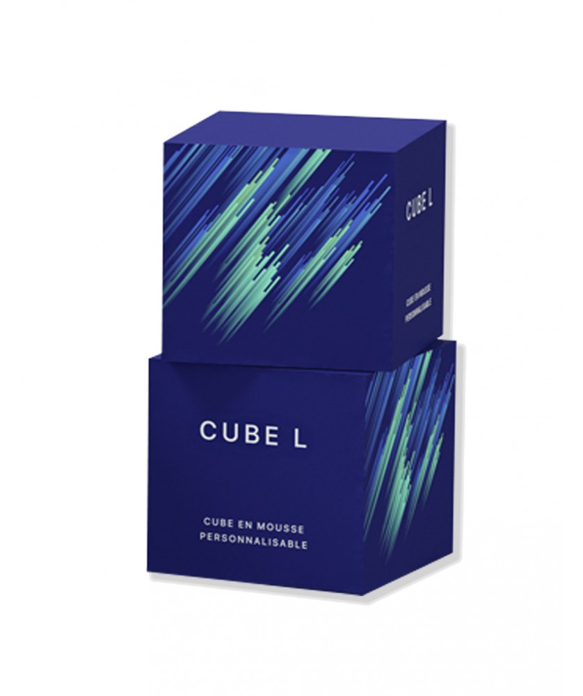 Supports de communication - Cube en mousse 48x48x48 cm | PRINTECOM