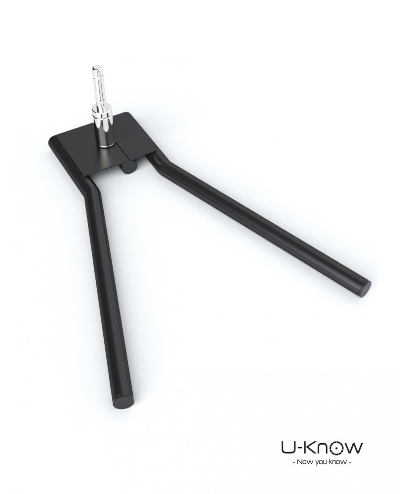 Supports de communication - Accroche pneu pliant axe rotatif 2.5kg | PRINTECOM