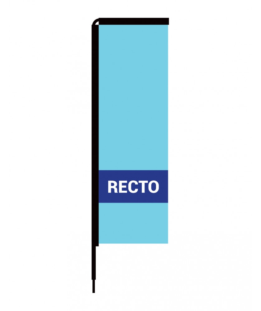 Oriflamme - Voile VF600 - impr. recto numérique | PRINTECOM