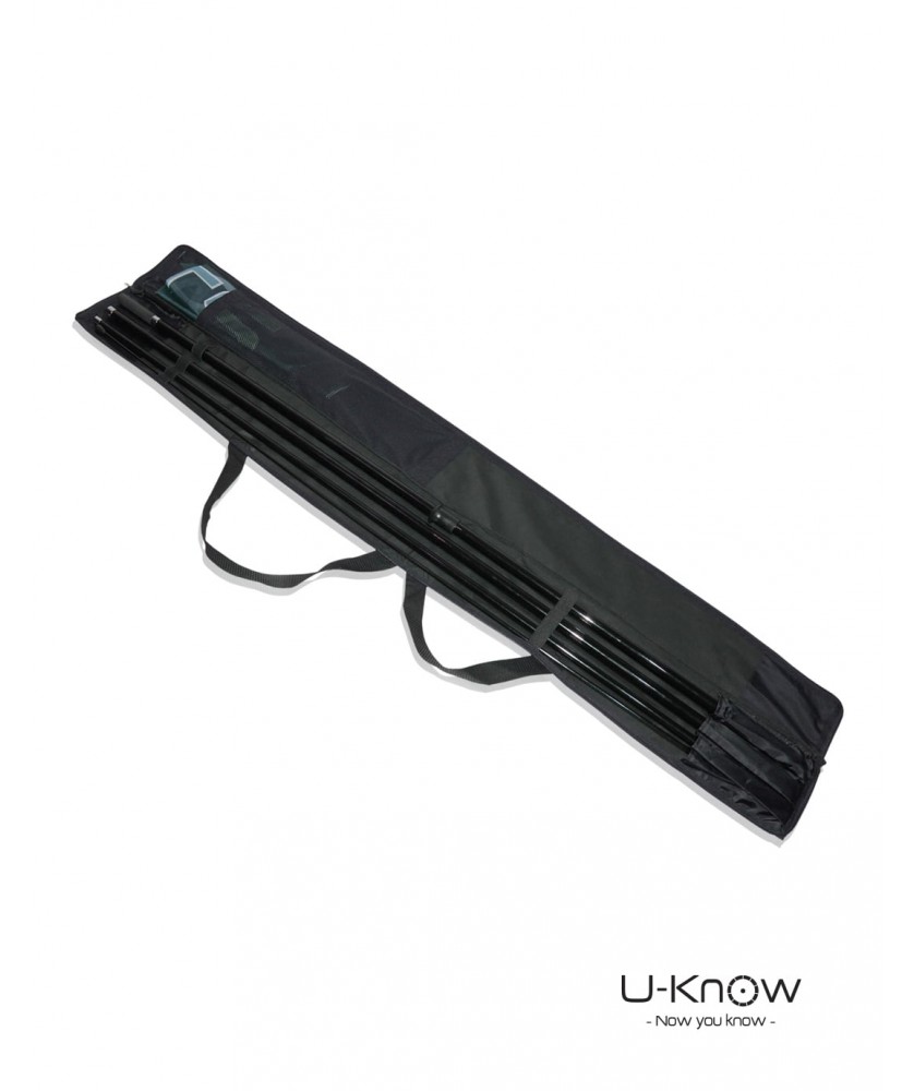 Supports de communication - Mât de 2.4m + sac de transport Oxford | PRINTECOM