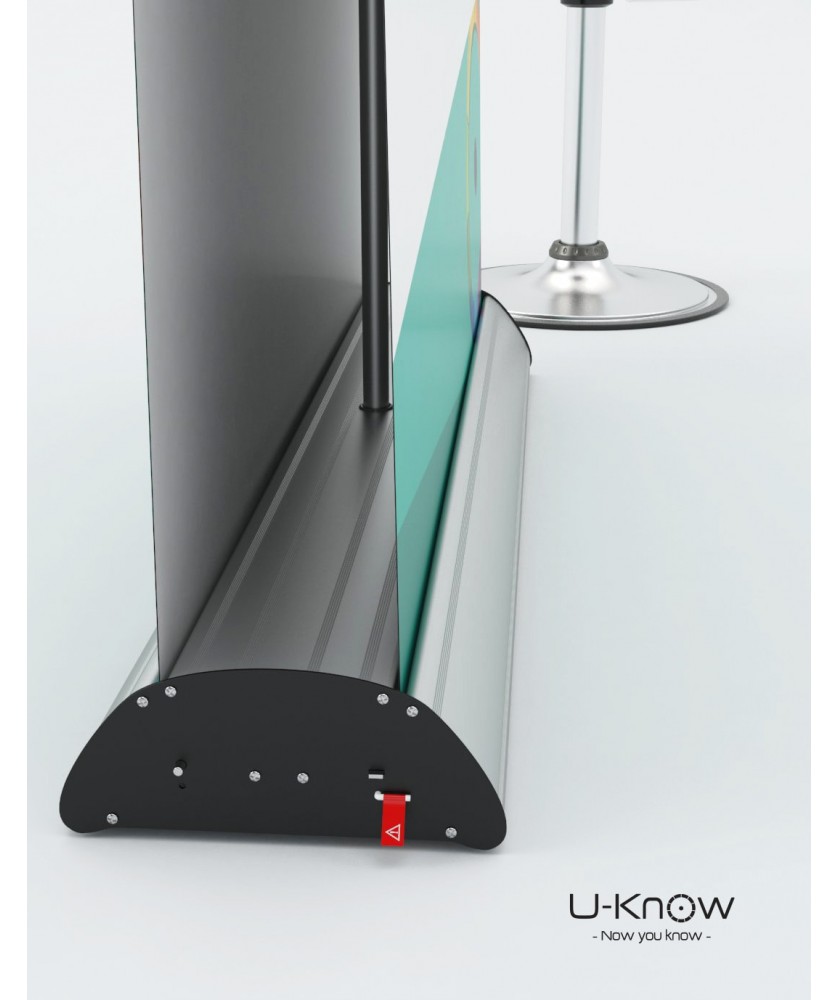 Kakémonos, X-Banners et Enrouleurs - ENROULEUR DOUBLE 100 x 200 cm // LUX | PRINTECOM