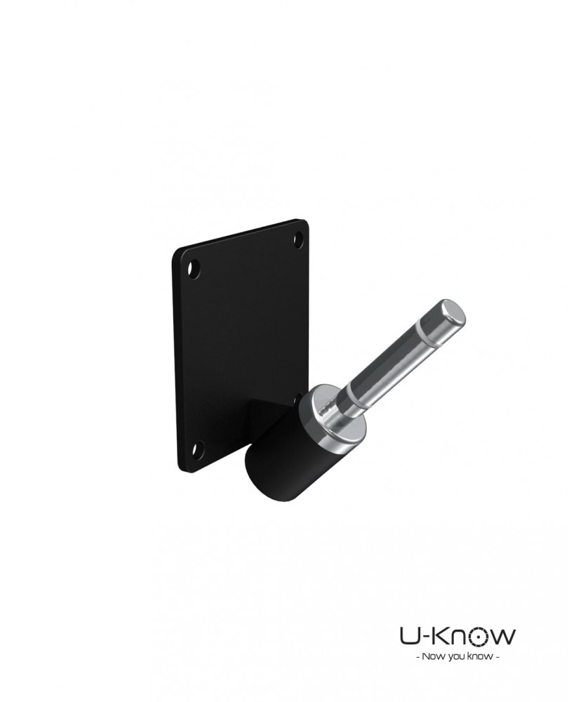 Supports de communication - Platine murale à 45° av. axe de rotation | PRINTECOM