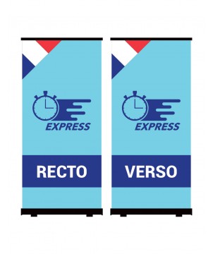 2 AFFICHES BÂCHE M1 /...