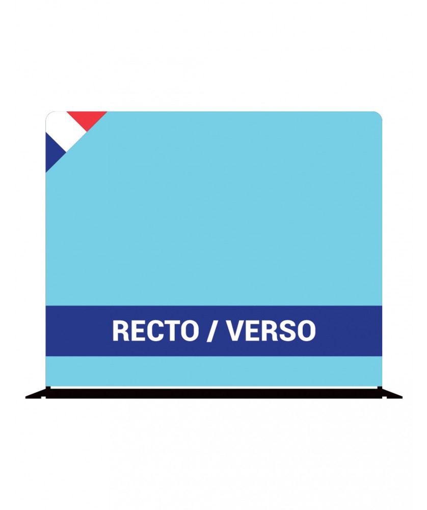 Stands et comptoirs d'accueil - Impression HD R°V° pour AEROSTAND 300 | PRINTECOM