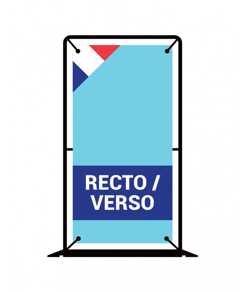 Supports de communication - Bâche B1 420g/m² imprimée recto/verso | PRINTECOM