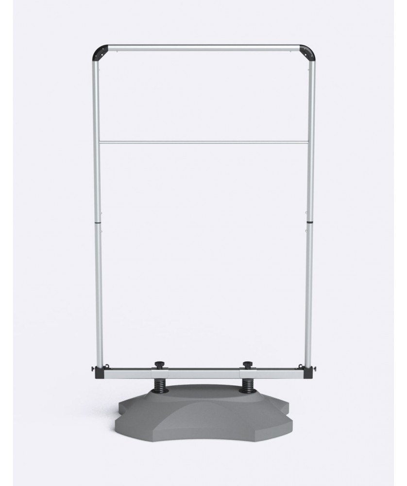 Mobilier Évènementiel - Stop-trottoir alu extérieur 100x180cm | PRINTECOM