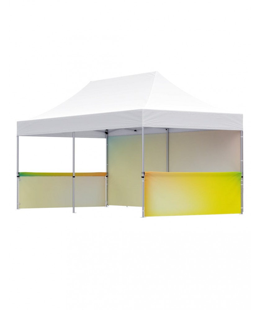 Supports de communication - 1 mur de fond + 2 demi-murs imprimés | PRINTECOM