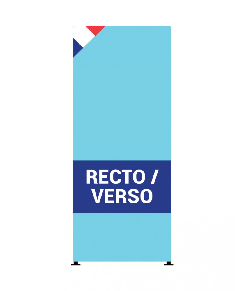 Supports de communication - Housse STRETCH BANNER 85 R/V France | PRINTECOM