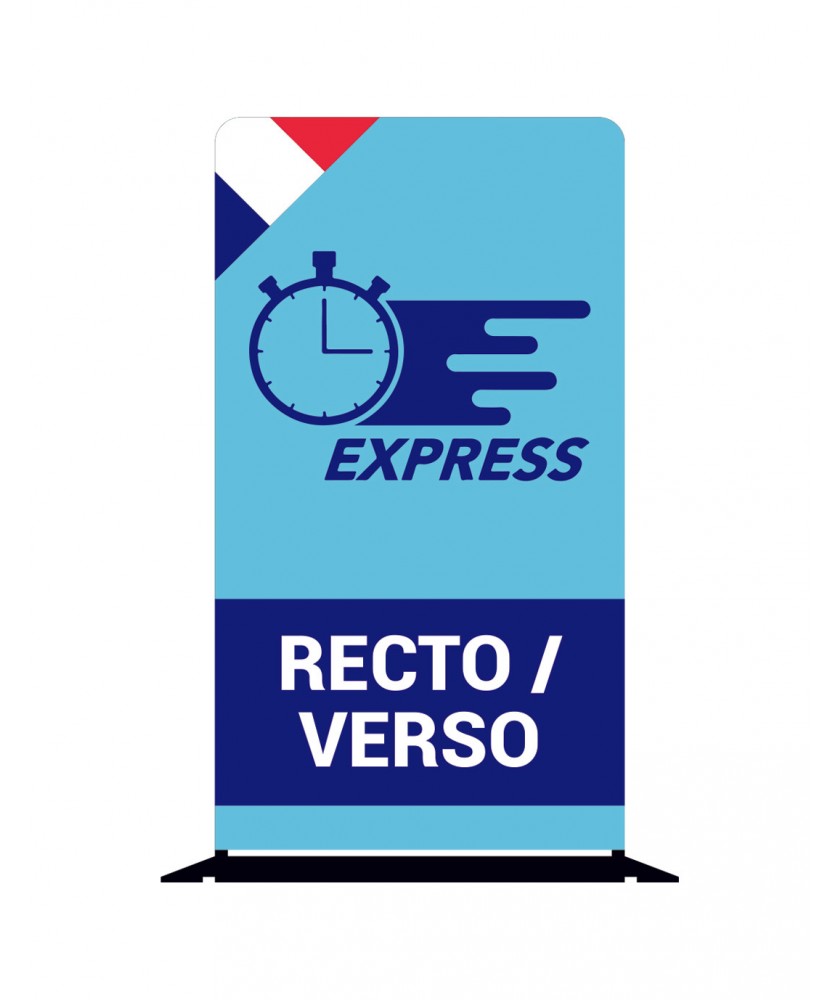 Supports de communication - Toile imprimée R°/V° 120 - FR EXPRESS | PRINTECOM