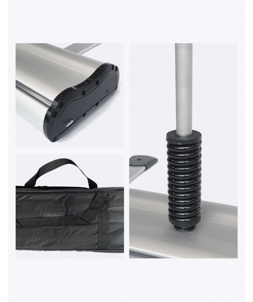 Supports de communication - Rollup d'extérieur 85x200cm + sac | PRINTECOM