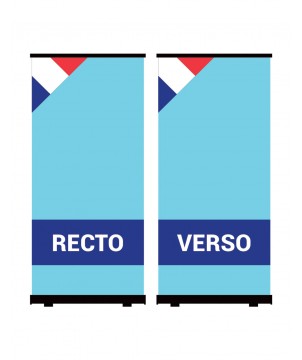 2 affiches 85*200cm en...