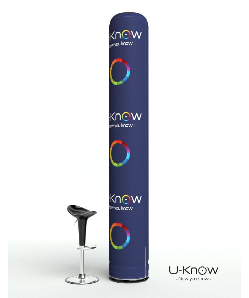 Colonne gonflable à air captif 280 cm - Captair 45 XL Totems et colonnes gonflables publicitaire