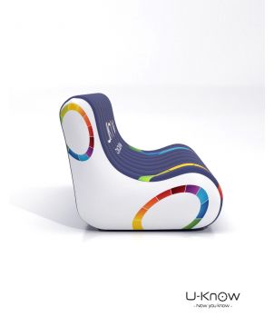 Canapé gonflable personnalisé Air Sofa 2 places 120 x 88 x 75 cm