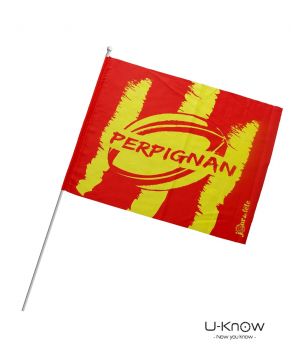 Drapeau de supporter à...