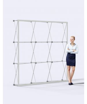 Stand parapluie velcro 230 x 230 cm Stands et comptoirs d'accueil publicitaire