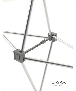 Stand parapluie velcro 300 x 230 cm Stands et comptoirs d'accueil publicitaire