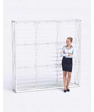 Stand parapluie lumineux SEG 224 x 224 cm Stands et comptoirs d'accueil publicitaire