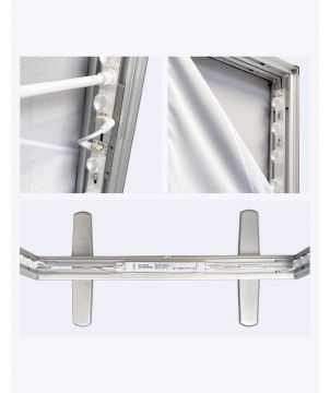 Caisson lumineux Silverframe 100 x 200 cm Stands et comptoirs d'accueil publicitaire
