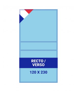 Impression R°V° 120x230cm