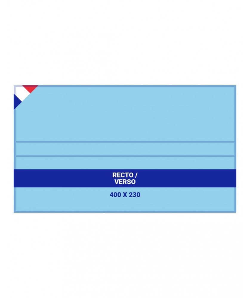 Supports de communication - Impression R°V° 400x230cm | PRINTECOM