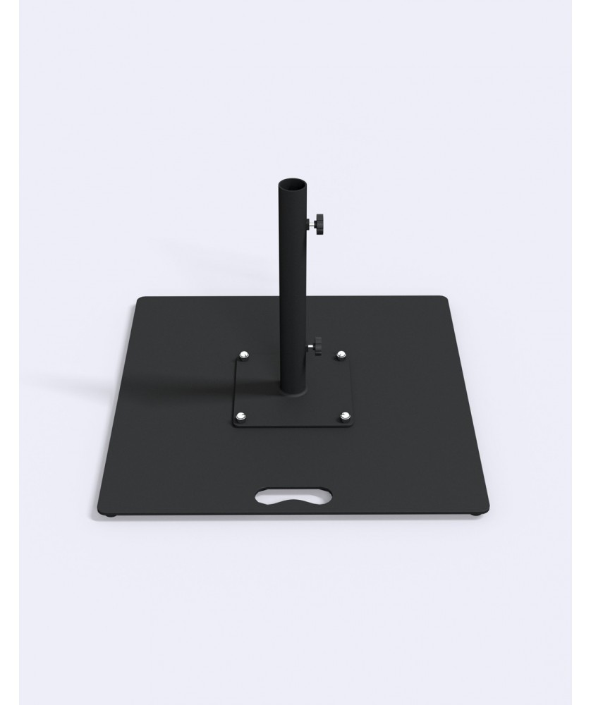 Supports de communication - Plaque acier 16.5kg 60*60cm | PRINTECOM