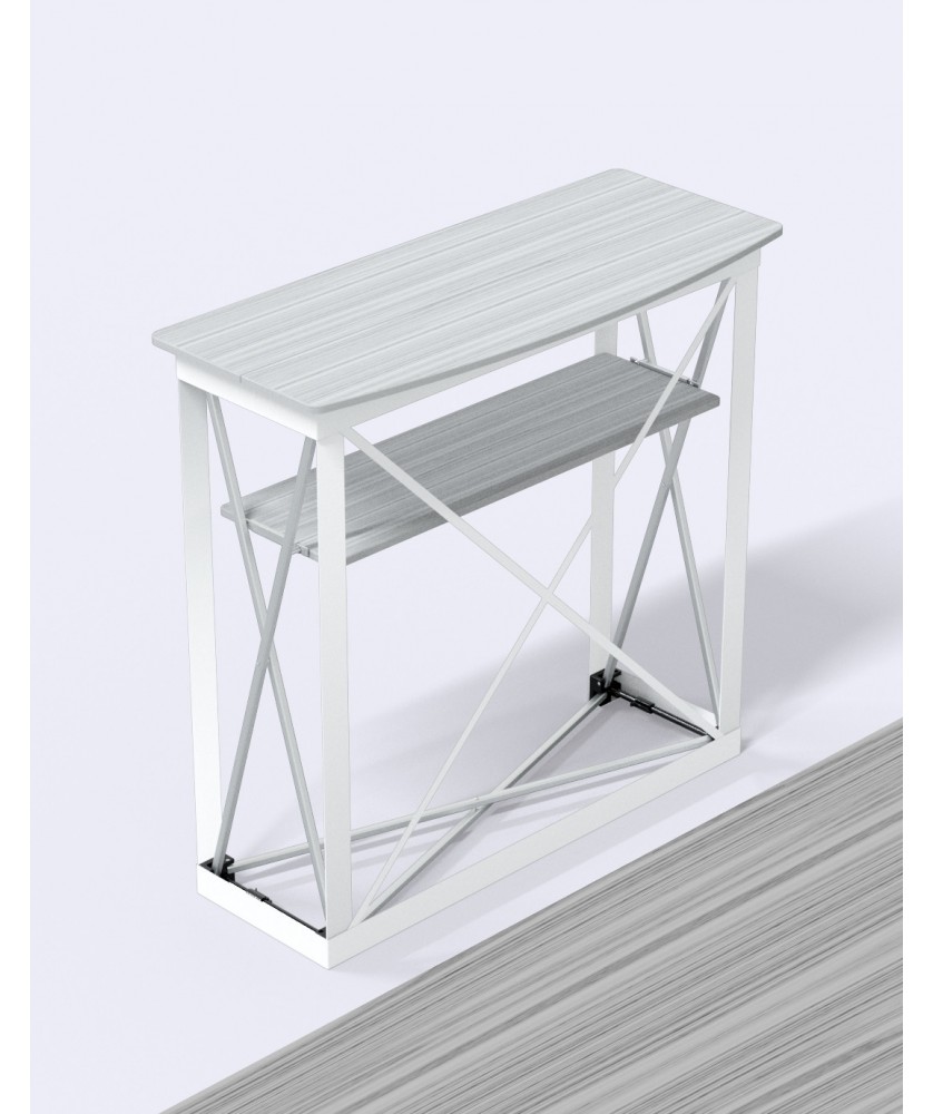 Supports de communication - Comptoir d'accueil Bar Velcro | PRINTECOM