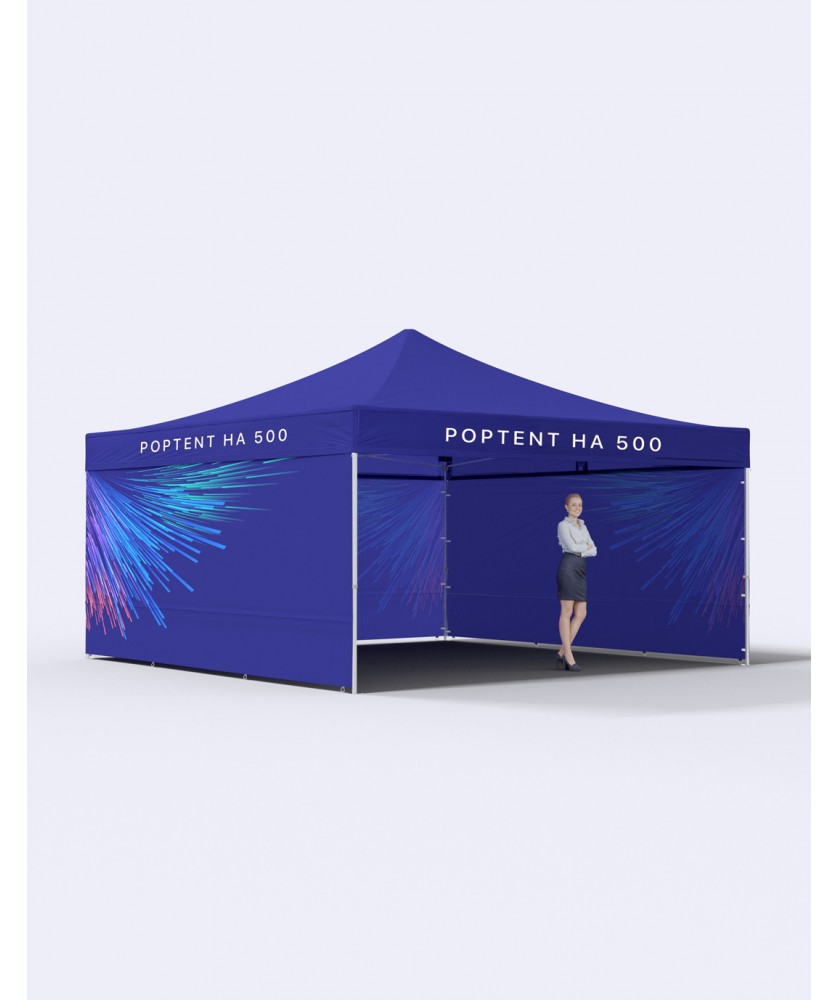 Supports de communication - Mur plein 100% personnalisé de 5m | PRINTECOM