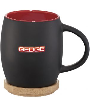 Mug céramique personnalisé 400 ml Hearth Gobelets et mugs publicitaire