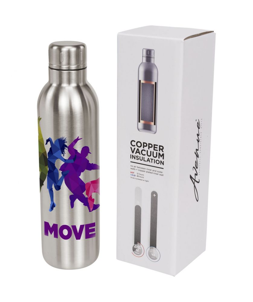 Bouteille de sport isotherme personnalisée inox 510 ml Odin