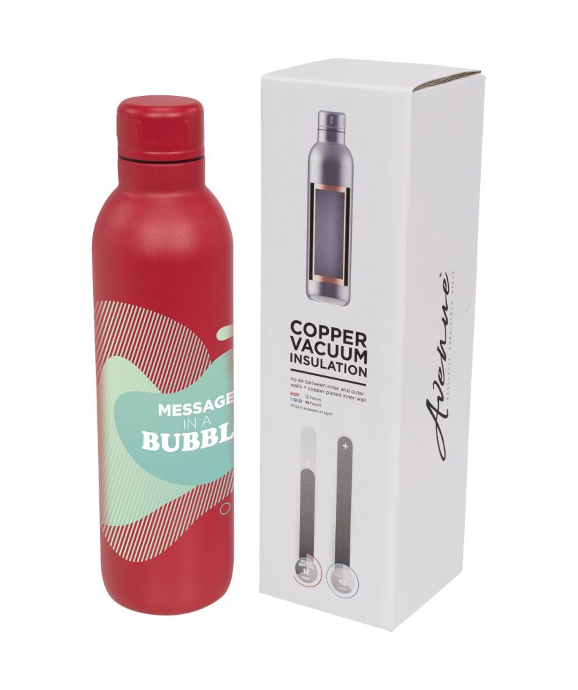 Bouteille de sport isotherme personnalisée inox 510 ml Odin