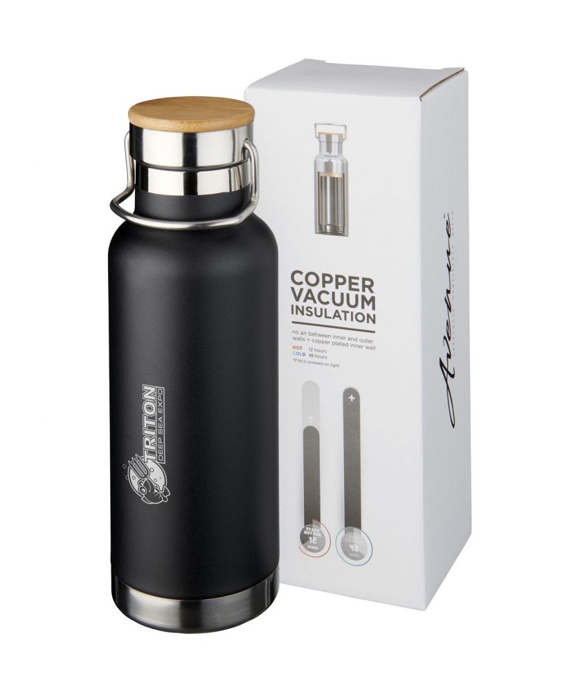 Bouteille de sport isotherme personnalisée inox 480 ml Thor Gourdes de sport publicitaire
