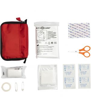 Trousse de premiers secours 19 pièces personnalisée Save-me Kits de Premiers Secours publicitaire