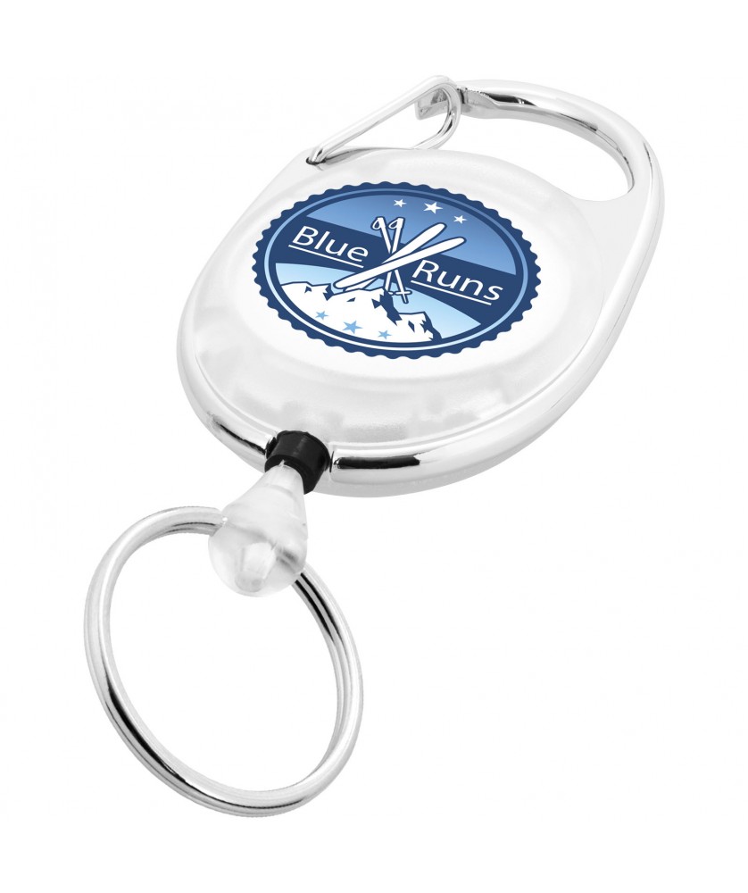 Porte-clés - Porte-clés à boucle extensible Gerlos | PRINTECOM