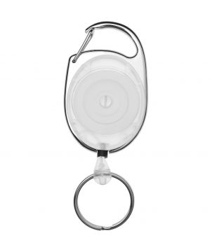 Porte-clés enrouleur à boucle extensible personnalisé Gerlos Porte-clés publicitaire