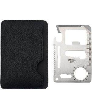 Carte multifonction 15 outils format poche personnalisée Saki Outils publicitaire