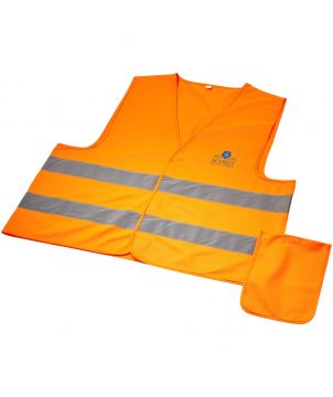 Gilet de sécurité personnalisé haute visibilité Watch-out Accessoires de Sécurité publicitaire