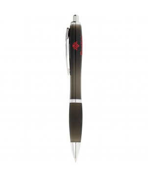Stylo bille publicitaire Nash grip noir (encre noire) Stylos publicitaire