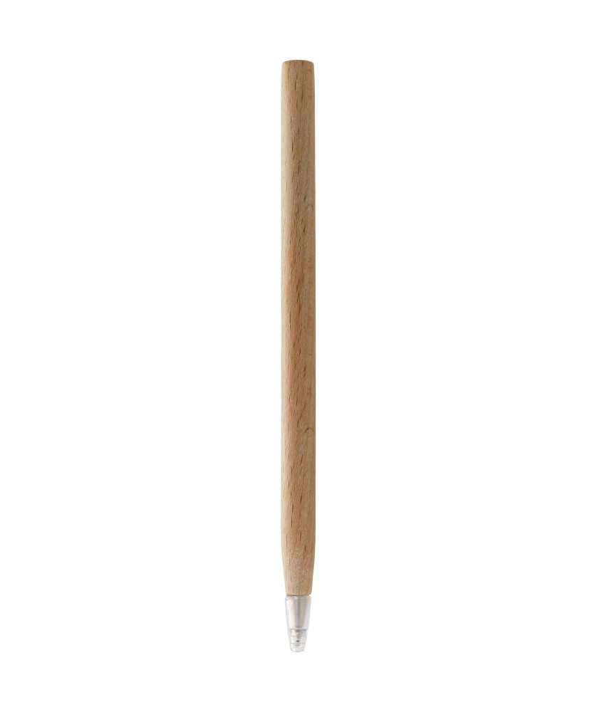 Stylo bille en bois personnalisé Arica (encre noire) Stylos publicitaire