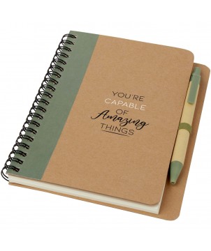 Carnets - Carnet de notes recyclé avec stylo Priestly | PRINTECOM