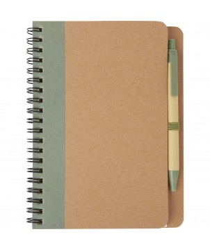 Carnets - Carnet de notes recyclé avec stylo Priestly | PRINTECOM