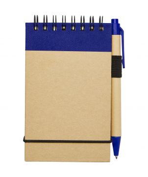 Bloc-notes A7 recyclé avec stylo personnalisé Zuse Blocs-Notes publicitaire