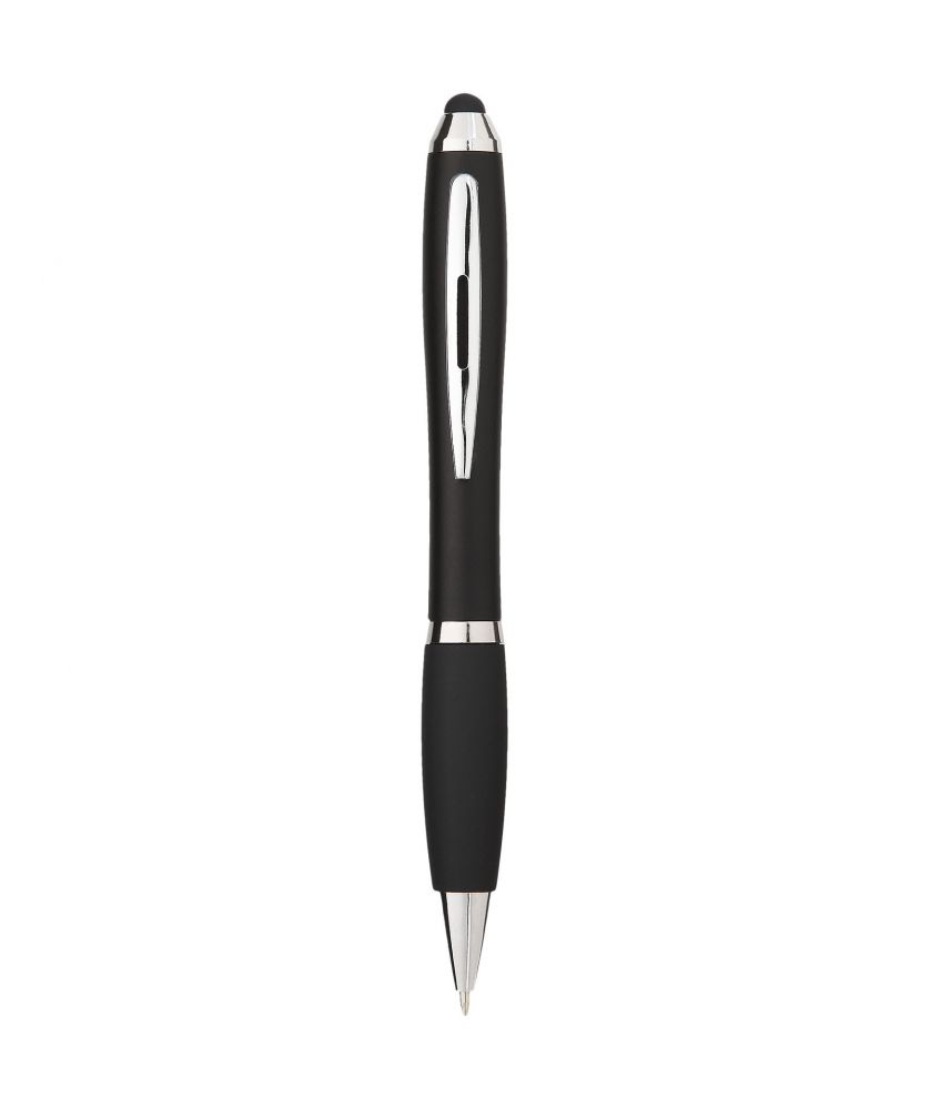 Stylo bille stylet Nash grip noir (encre noire) Stylos publicitaire