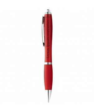 Stylo bille publicitaire Nash design incurvé (encre noire) Stylos publicitaire
