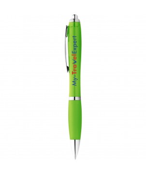 Stylo bille publicitaire Nash design incurvé (encre noire) Stylos publicitaire