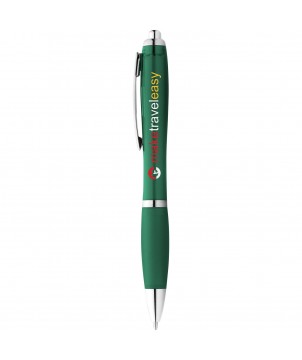 Stylo bille publicitaire Nash design incurvé (encre noire) Stylos publicitaire