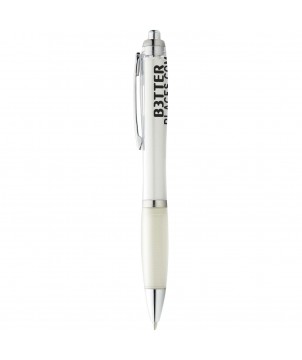 Stylo bille publicitaire Nash design incurvé (encre noire) Stylos publicitaire
