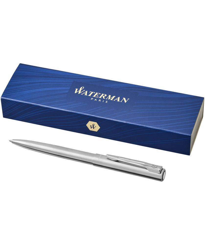 Stylo bille Waterman Graduate personnalisé (encre bleue) Stylos publicitaire