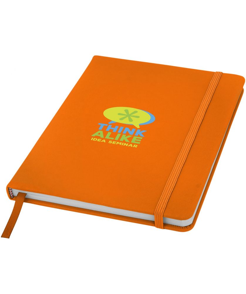 Carnet A5 à couverture rigide personnalisé Spectrum Carnets publicitaire